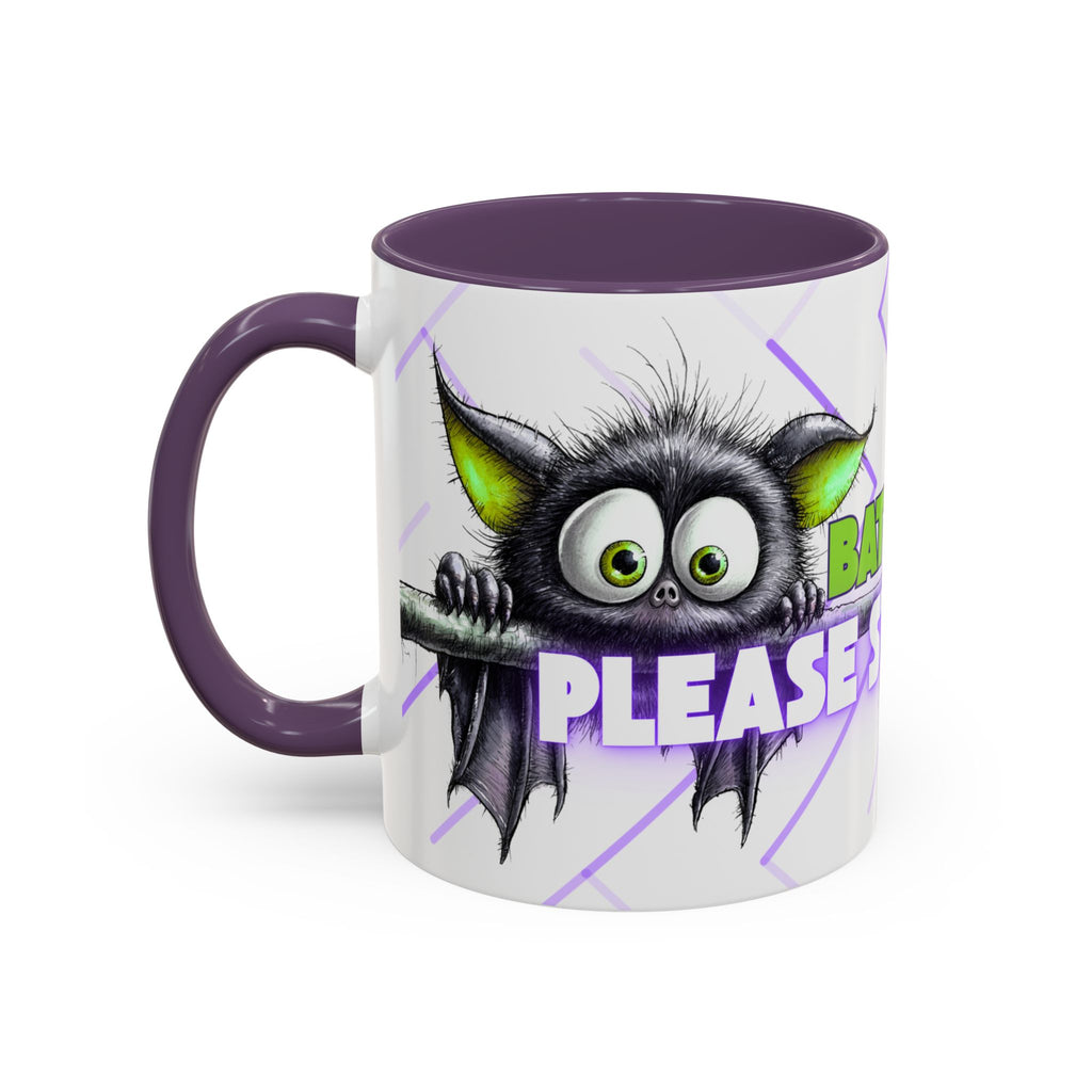 Bat-teries Drained Mug – Quirky Bat Design