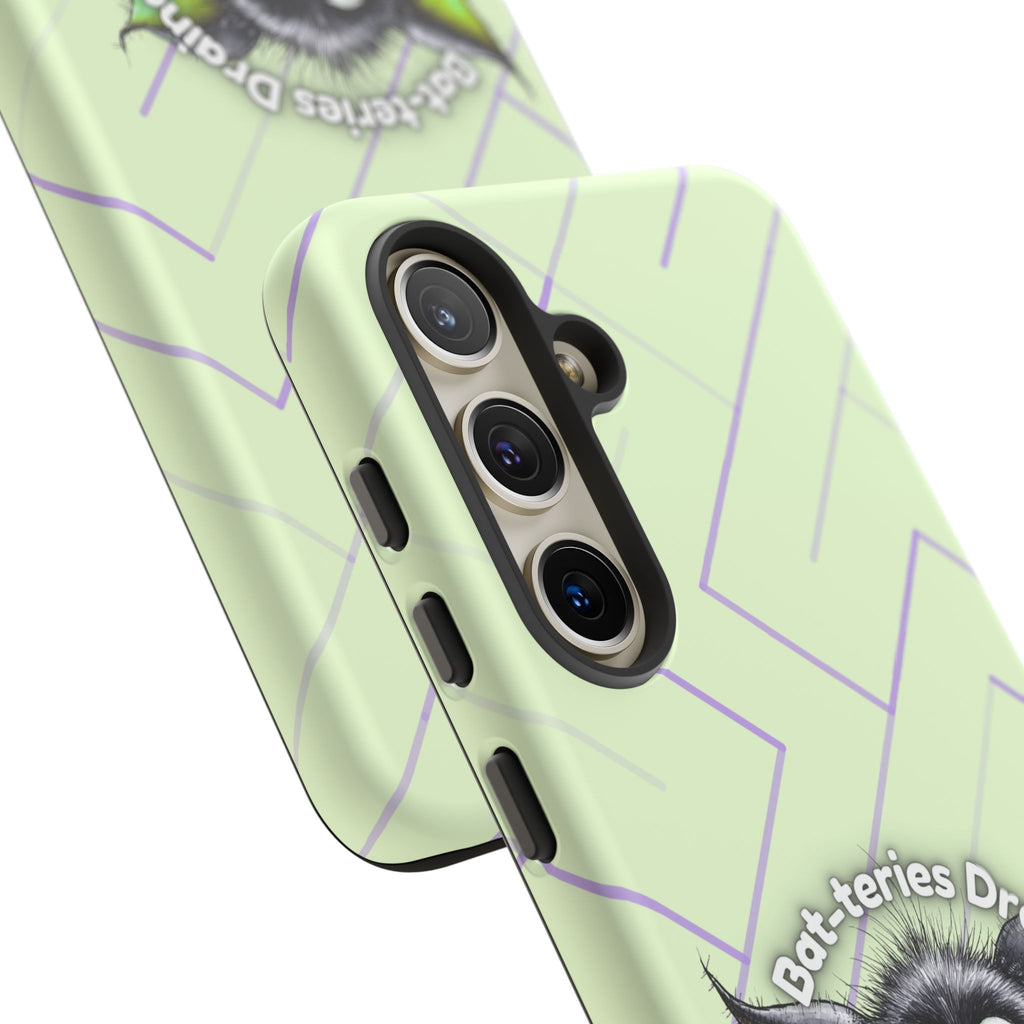 Bat-teries Drained Phone Case – Quirky Bat