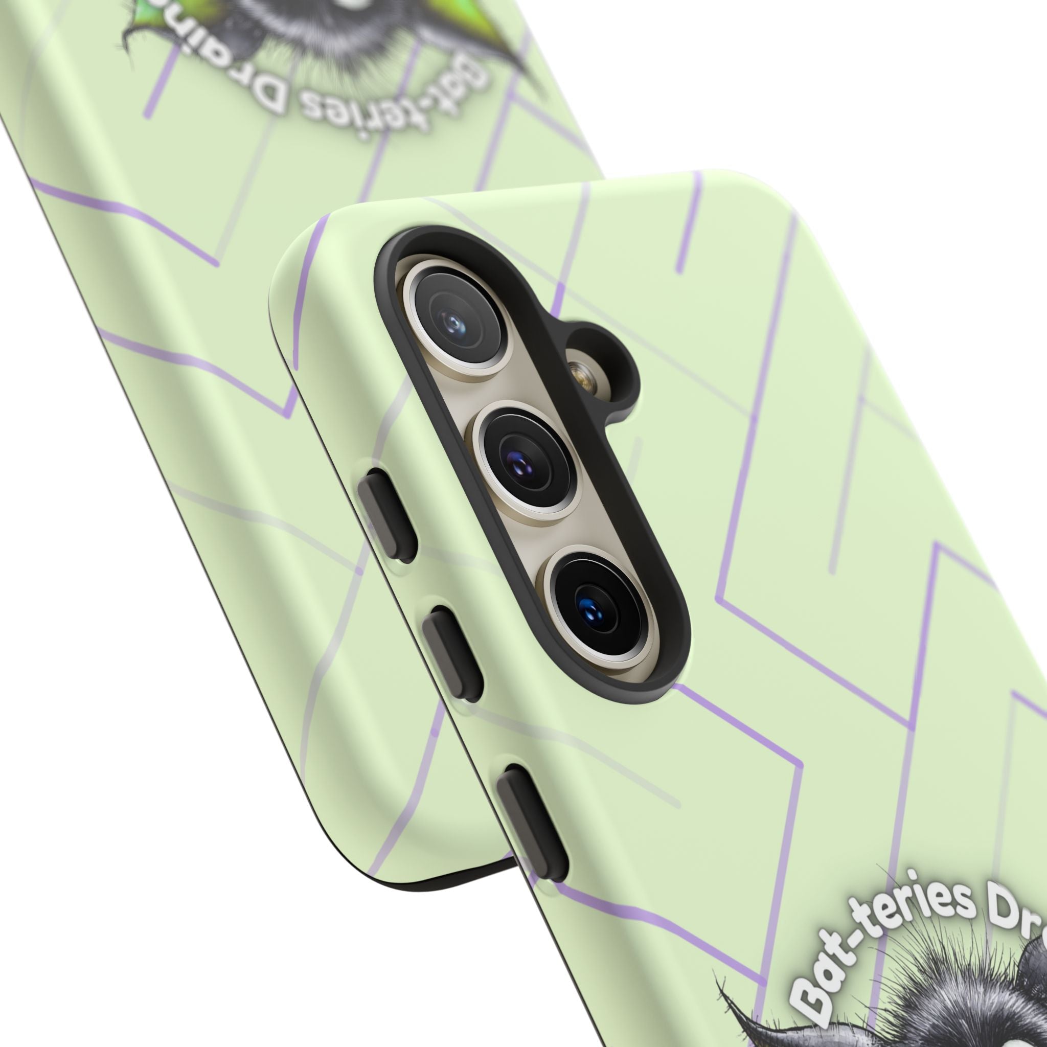 Bat-teries Drained Phone Case – Quirky Bat