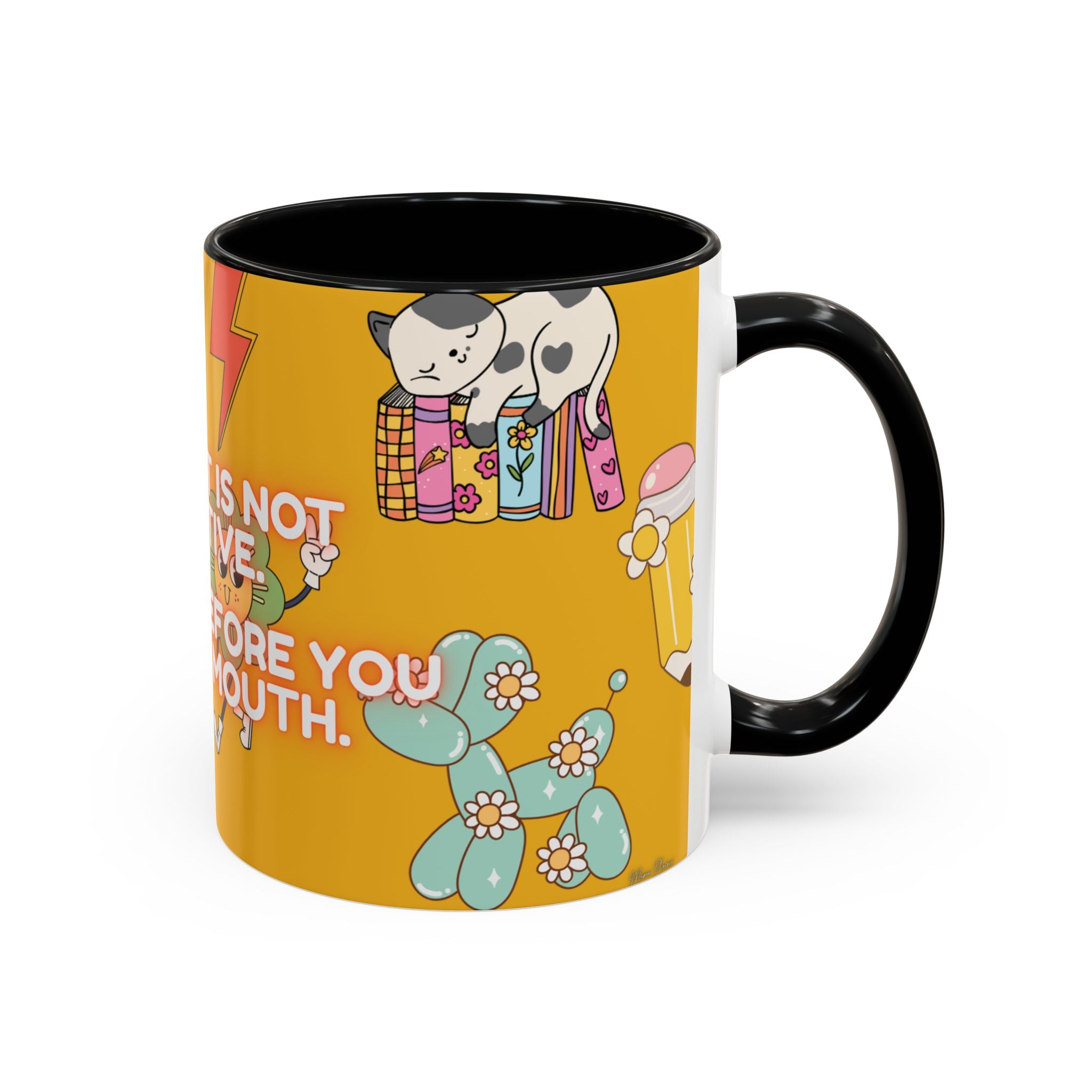 Bold Neurodivergent Quote Mug