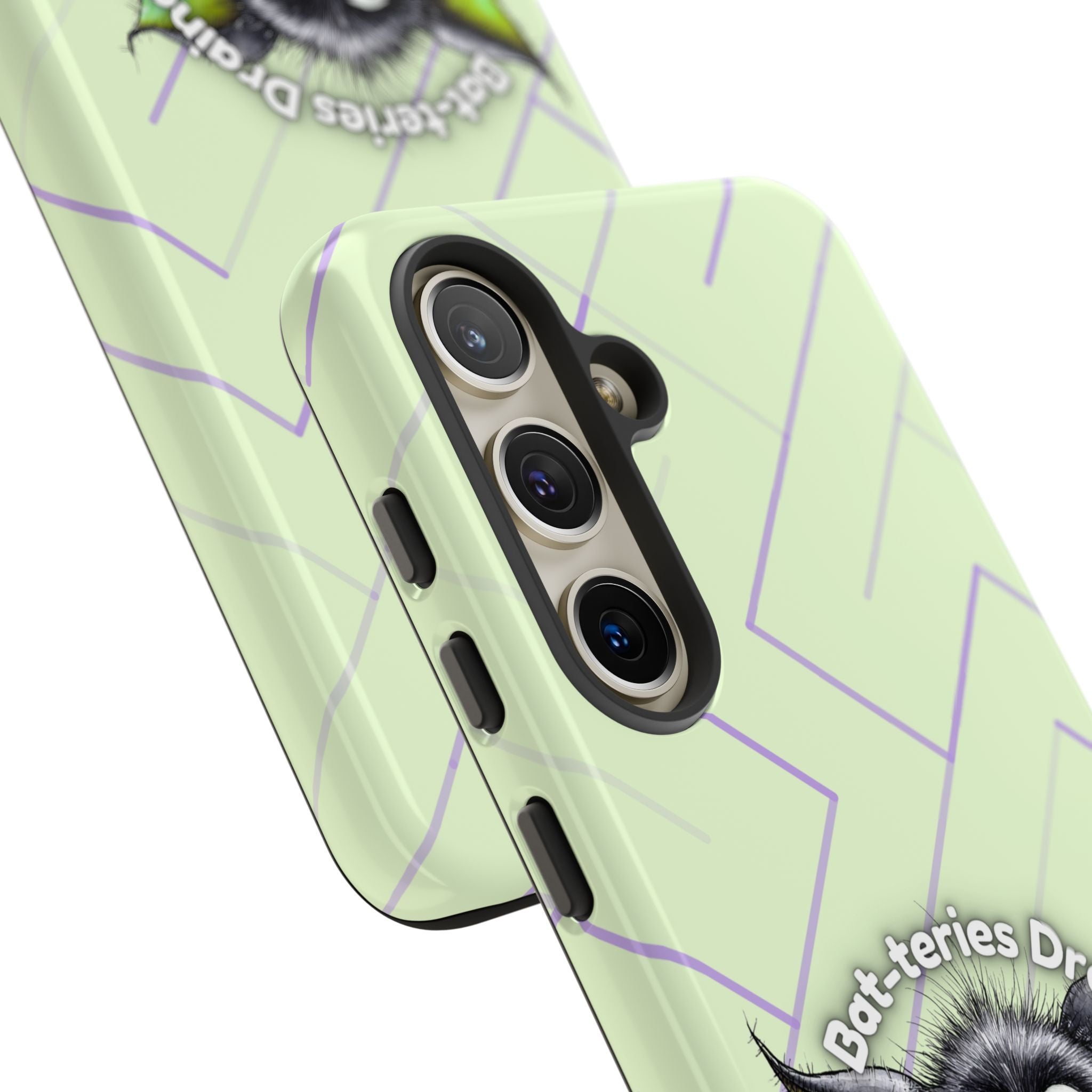 Bat-teries Drained Phone Case – Quirky Bat