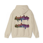 Unapologetically Neurodivergent Hoodie-Holographic Crystal Tree Design, Bold Identity Statement