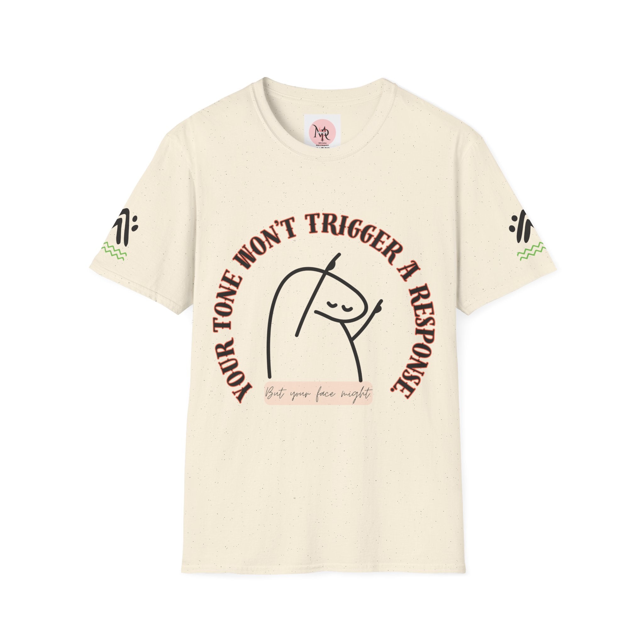 Typography Quote Tee – Edgy Statement