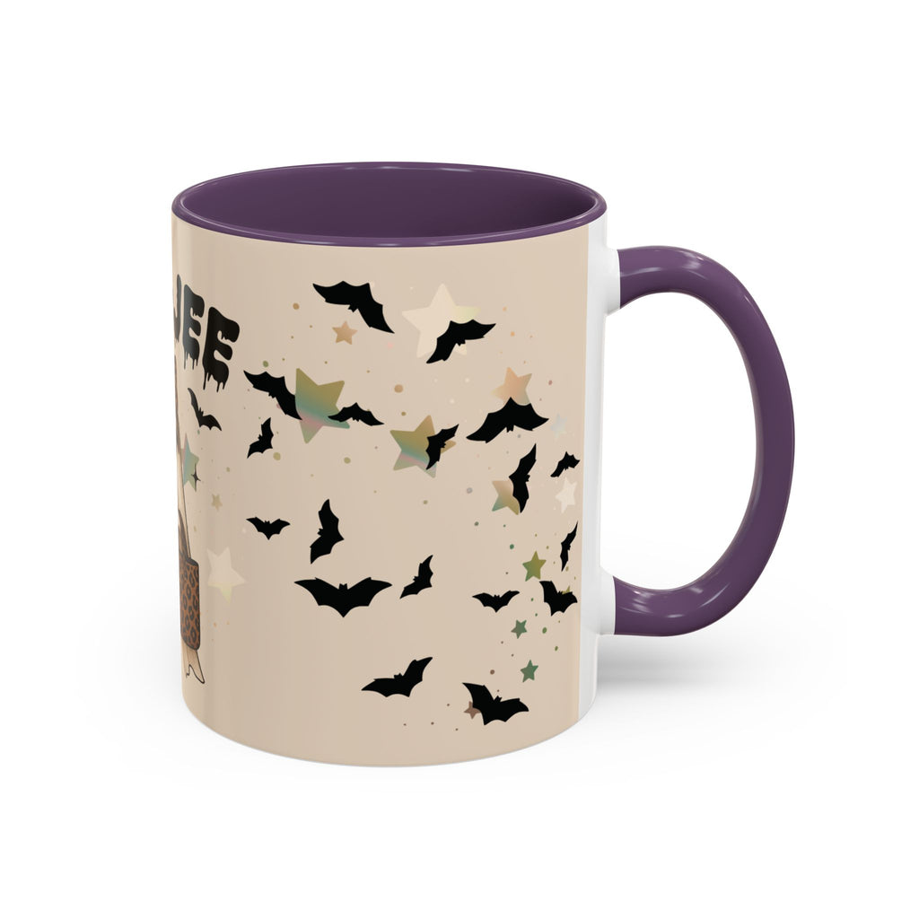 BOO-JEE Ghost Mug – Leopard Print Halloween