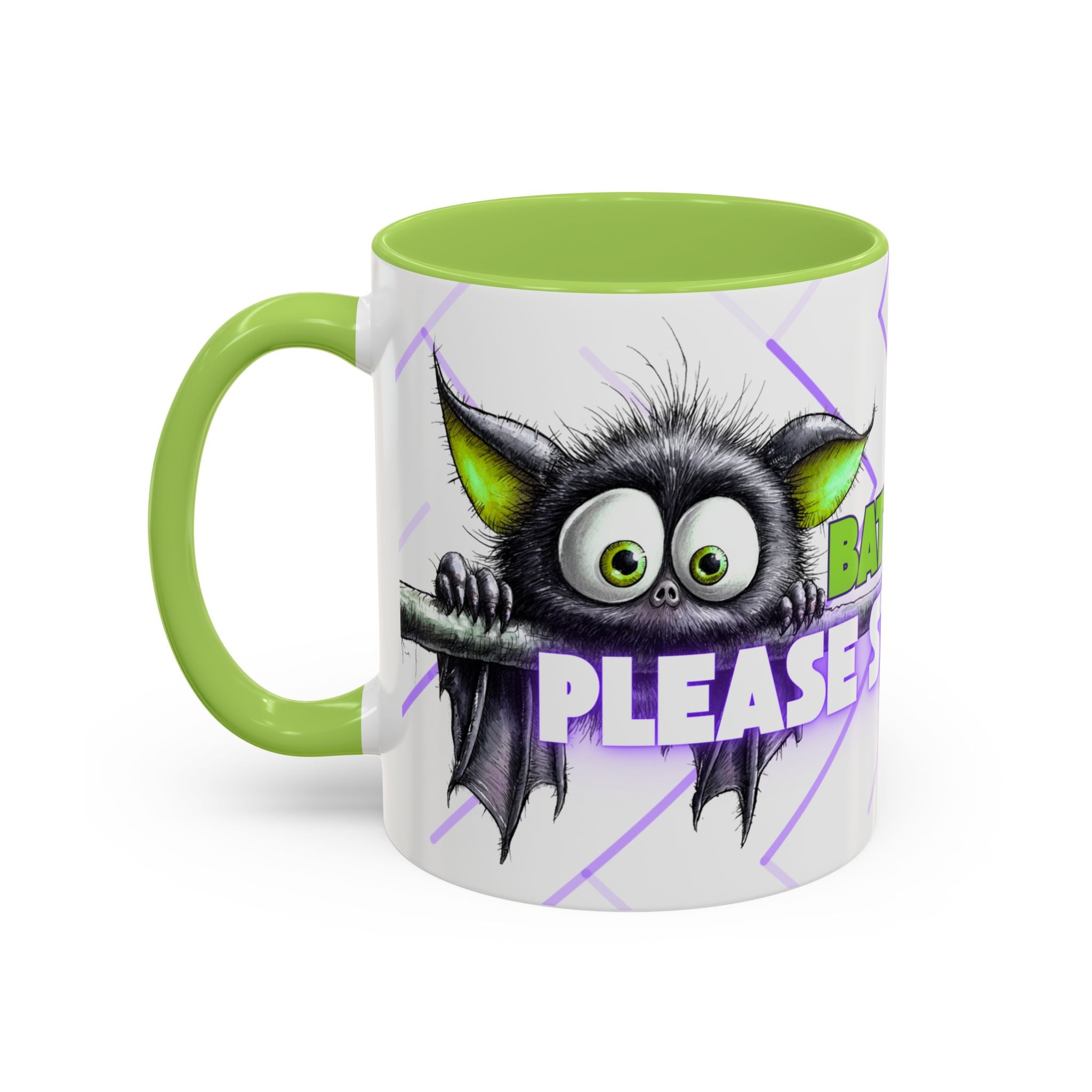 Bat-teries Drained Mug – Quirky Bat Design