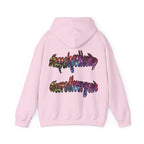 Unapologetically Neurodivergent Hoodie-Holographic Crystal Tree Design, Bold Identity Statement