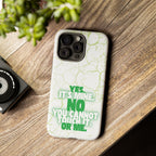 Sassy Quote Marble Crack Phone Case
