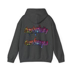 Unapologetically Neurodivergent Hoodie-Holographic Crystal Tree Design, Bold Identity Statement