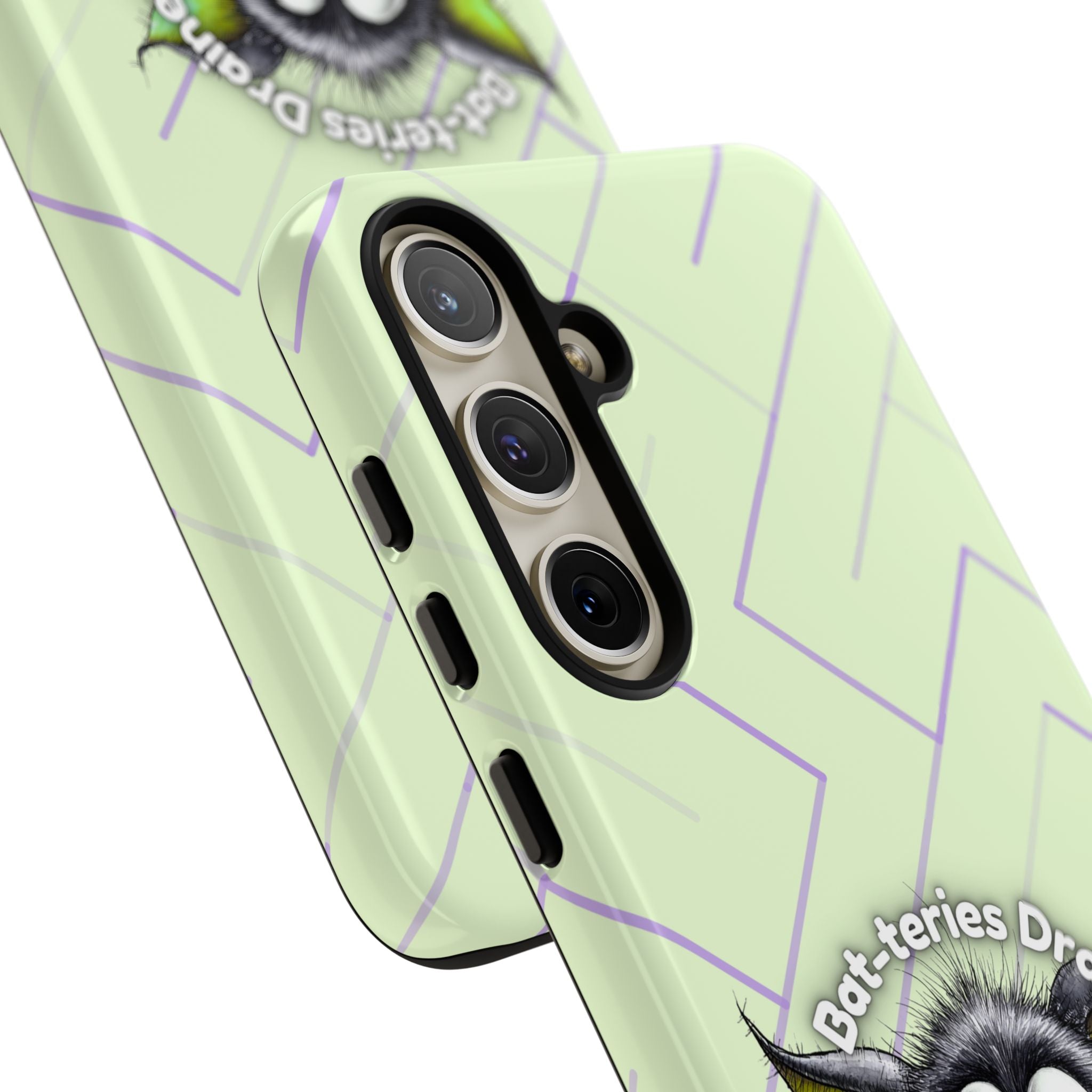 Bat-teries Drained Phone Case – Quirky Bat